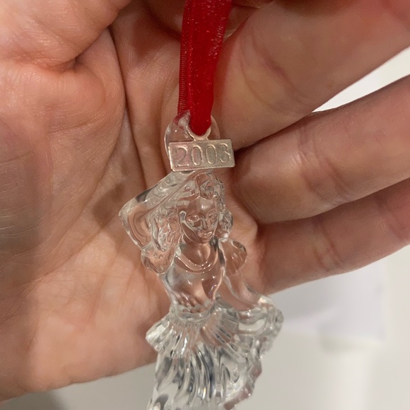 WATERFORD 2003 CRYSTAL 9 LADIES DANCING 3" ORNAMENT - Picture 4 of 4
